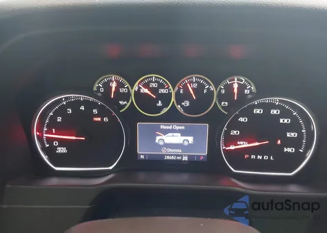 2021 Chevrolet Silverado 1500 4Wd Short Bed Lt Trail Boss из США, поврежденный, VIN 1GCPYFED0MZ416007